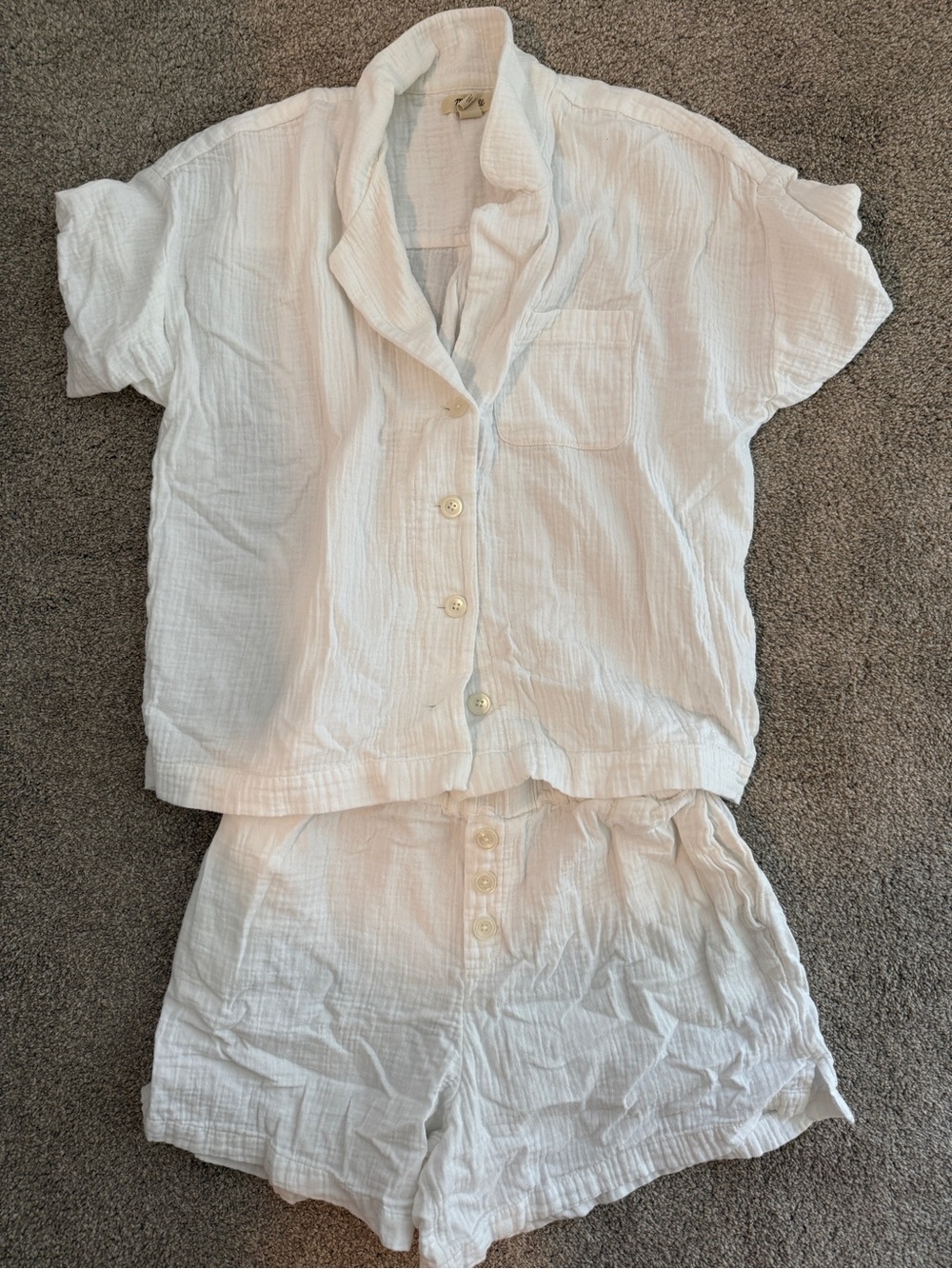 Madewell Cotton Pajama Set